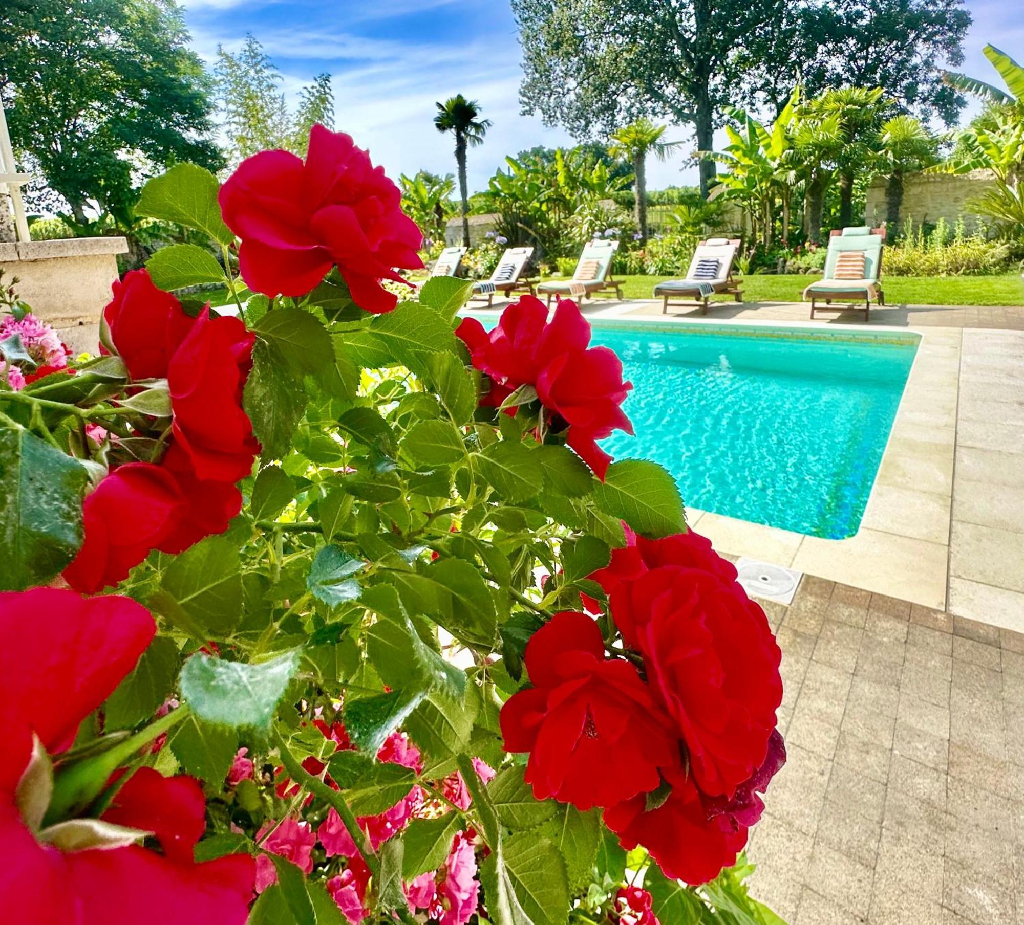 Chateau De Lafont Suites Saint-Vivien  ภายนอก รูปภาพ