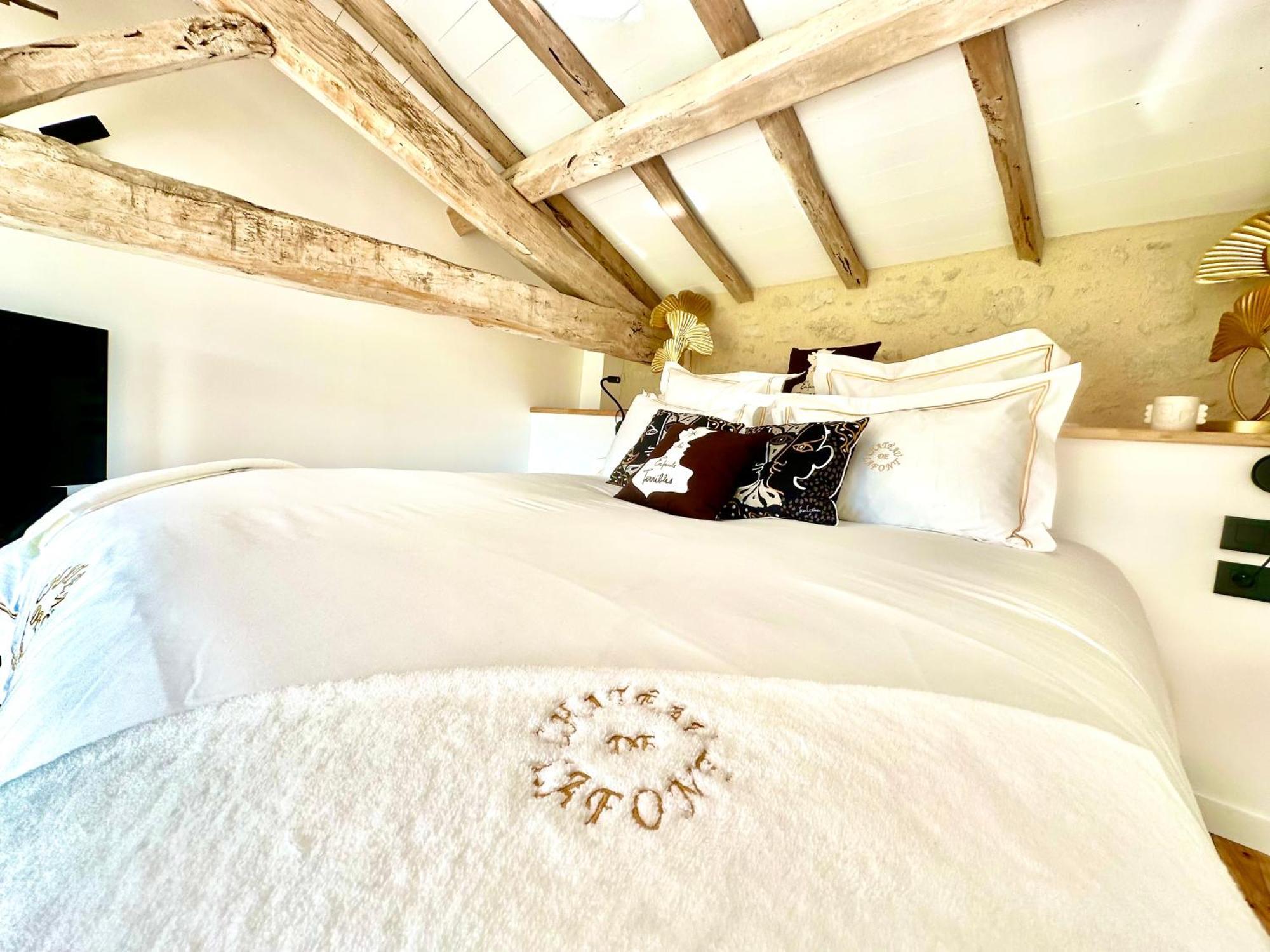 Chateau De Lafont Suites Saint-Vivien  ภายนอก รูปภาพ